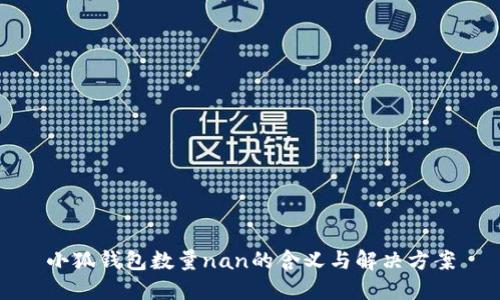 小狐钱包数量nan的含义与解决方案
