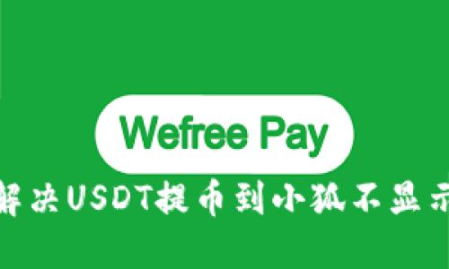 : 如何解决USDT提币到小狐不显示的问题